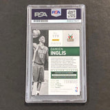 2014-15 Panini Totally Certified #179 DAMIEN INGLIS Signed Card AUTO PSA Slabbed