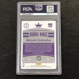 2016-17 Panini Donruss Optic #19 Malachi Richardson Signed Card AUTO PSA Slabbed