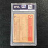 2006 Topps 1952 Style #36 Al Jefferson Signed Card AUTO PSA Slabbed Celtics
