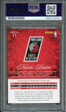 2012-13 Panini Prestige #11 Nicolas Batum Signed Card AUTO 10 PSA Slabbed Blazer
