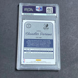2016-17 Panini Donruss Optic #31 Chandler Parsons Signed Card Auto PSA Slabbed Grizzlies