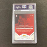 2013-14 Panini Prestige #126 Brandon Knight Signed Card AUTO PSA Slabbed Bucks