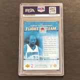2006-07 Upper Deck Basketball #FT-JR Jason Richardson Signed Card AUTO PSA Slabb