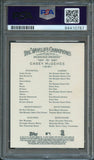 2011 Topps Allen and Ginter #161 Casey McGehee Signed Card PSA Slabbed Auto Brew