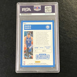 2017 Contenders Draft Picks #11 Dario Saric Signed Card AUTO PSA Slabbed 76ers