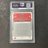 2006-07 Topps Finest #163 Martell Webster Signed Card AUTO PSA Slabbed Trail Bla