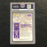 2015-16 Contenders Draft Picks #18 Jordan Mickey Signed Card AUTO PSA Slabbed LS