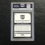 2016-17 Panini Complete #156 Malachi Richardson Signed Card AUTO PSA Slabbed RC