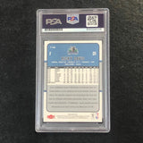 2006-07 Fleer #112 Ricky Davis Signed Card Auto PSA Slabbed Timberwolves