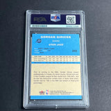 2004-05 Fleer #202 Gordan Giricek Signed Card Auto PSA Slabbed Jazz