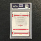 2009-10 Panini Future Stars #11 Luis Scola Signed Card Auto PSA Slabbed Rockets