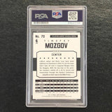 2015-16 NBA Hoops #70 Timofey Mozgov Signed AUTO PSA Slabbed Cavaliers
