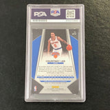 2017-18 Panini Prizm #274 Courtney Lee Signed Card AUTO PSA Slabbed Knicks