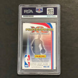 2009-10 Panini XL Adrenalyn Zaza Pachulia Signed Card AUTO PSA Slabbed Hawks