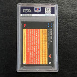 2007-08 Topps #42 David Lee Signed Card AUTO PSA Slabbed