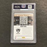 2013-14 Panini HRX #13 Mason Plumlee Signed Card AUTO PSA Slabbed RC Nets