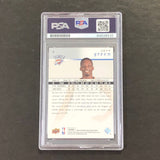 2008-09 Upper Deck #7 Jeff Green Signed Card AUTO PSA/DNA Slabbed Thunder