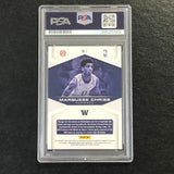 2016-17 Contenders Draft Picks #7 Marquese Chriss Signed Card AUTO 10 PSA Slabbe