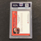 2001-02 Fleer Momentum #156 Marc Jackson Signed Card PSA Slabbed