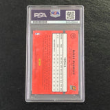 2014-15 Panini Donruss #124 Miles Plumlee Signed Card AUTO PSA Slabbed Suns