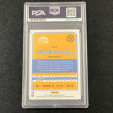2016-17 Donruss #166 Malik Beasley Signed Card AUTO PSA/DNA Slabbed RC Nuggets