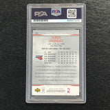 2007-08 Upper Deck First Edition #222 Jared Dudley Signed Card AUTO PSA Slabbed