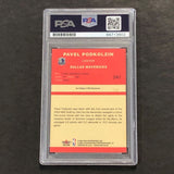 2004-05 Fleer Tradition #241 Pavel Podkolzin Signed Card PSA Slabbed Mavericks