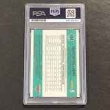 2010-11 Panini Donruss #154 Marvin Williams signed Auto Card PSA/DNA Slabbed Haw
