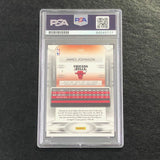 2009-10 Panini Prestige #166 James Johnson Signed Card AUTO PSA/DNA Slabbed RC B