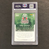 2012-13 NBA Panini Brilliance #297 John Henson Signed Card AUTO PSA Slabbed