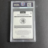 2016-17 NBA Hoops Blue #112 Jonas Valanciunas Signed Card AUTO PSA Slabbed Rapto