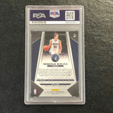 2017-18 Panini Prizm #87 Nemanja Bjelica Signed Card AUTO PSA/DNA Slabbed Timber