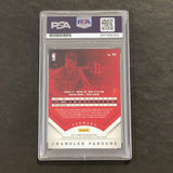 2013-14 Panini Prestige #113 Chandler Parsons Signed Card AUTO 10 PSA/DNA Slabbe