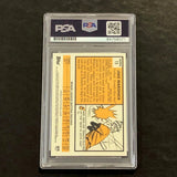 2012 Topps Heritage #15 Jake Marisnick Signed Card Auto PSA Slabbed Blue Jays