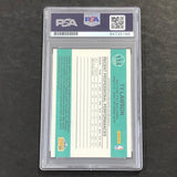 2010-11 panini #114 Ty Lawson Signed Card AUTO PSA Slabbed Nuggets
