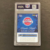 2012-13 Panini Prestige #153 Brandon Knight Signed Card AUTO PSA Slabbed Pistons
