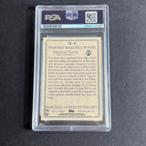 2006-07 Topps #4 Sebastian Telfair Signed Card AUTO PSA/DNA Slabbed Boston Celti