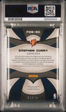 2009-10 Panini Fabric/Game-NBA Die-Cut 14/50 #FOGSC Stephen Curry Signed PSA