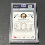 2004 Topps #89 Rasho Nesterovic Signed Card AUTO PSA/DNA Slabbed Spurs