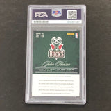 2012-13 Panini Prestige #215 John Henson Signed Card AUTO PSA Slabbed RC Bucks