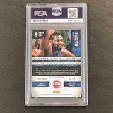 2012-13 Panini Threads #40 Jason Maxiell Signed Card AUTO PSA Slabbed Pistons
