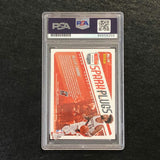 2016-17 NBA Hoops Spark Plugs #14 Allen Crabbe Signed Card AUTO PSA Slabbed Trai