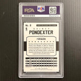 2015-16 Panini Hoops #8 Quincy Pondexter signed card PSA/DNA Pelicans