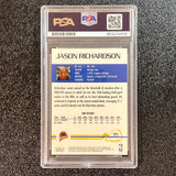 2004-05 Topps #95 Jason Richardson Signed Card AUTO PSA Slabbed Warriors