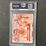 1993-94 Fleer Ultra #4 Duane Ferrell Signed Card PSA Slabbed Hawks