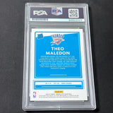 2020-21 Panini Donruss #184 Theo Maledon Signed Card AUTO PSA Slabbed RC