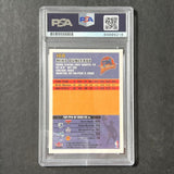 2003-04 Fleer Tradition #168 Mike Dunleavy Signed Card PSA Slabbed Warriors