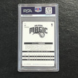 2013-14 NBA Hoops #23 Nikola Vucevic Signed Card AUTO PSA Slabbed Magic