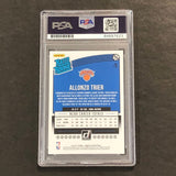 2018-19 Donruss Rated Rookie #175 Allonzo Trier Signed Card AUTO PSA Slabbed RC