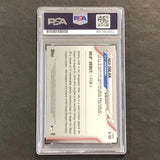 2020 Topps Chrome #U-60 Nick Solak Signed Card AUTO 10 PSA Slabbed Rangers